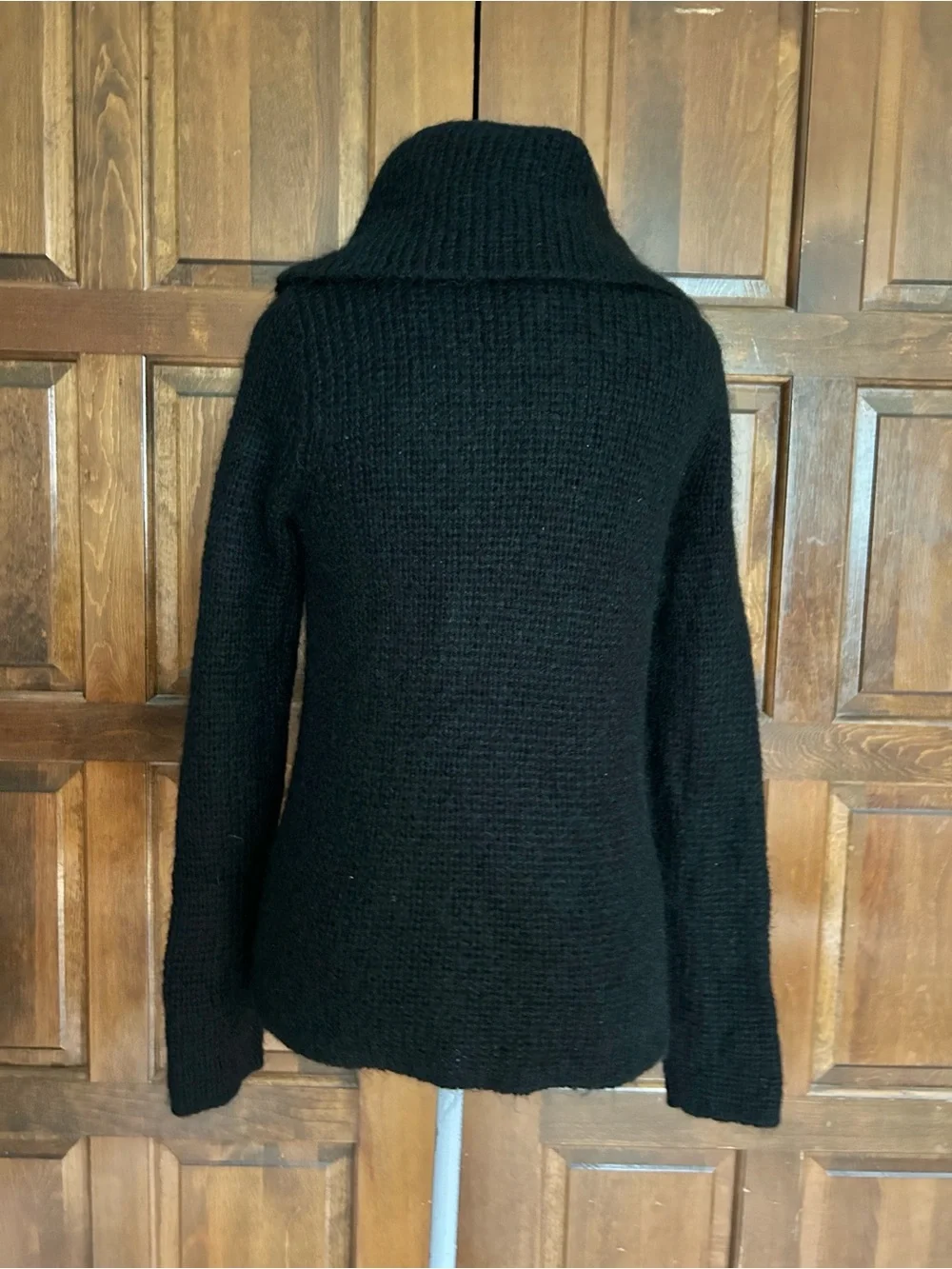 Lauren Ralph Lauren Sweater S Small Mohair Blend Ribbed Knit‎ Turtleneck HK